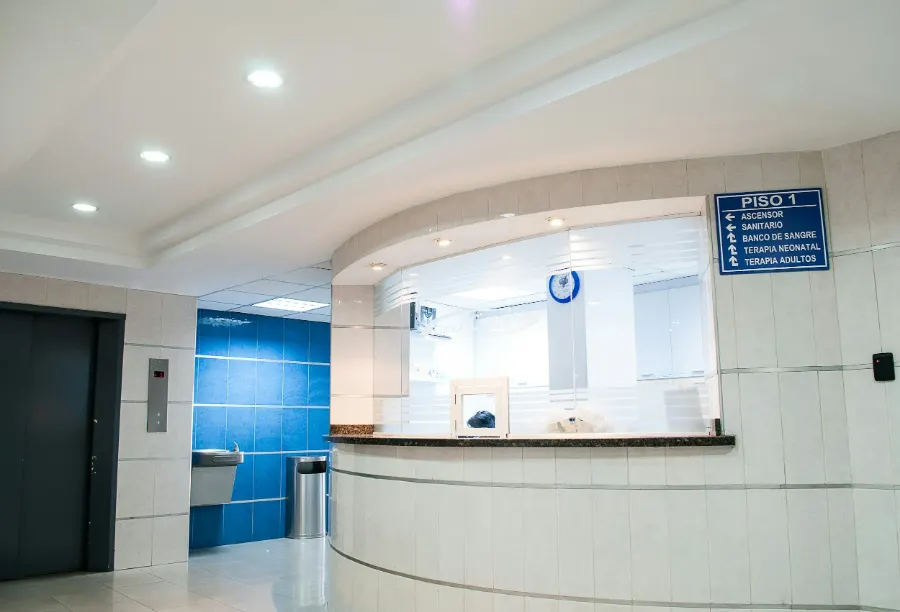 Commercial lobby interior